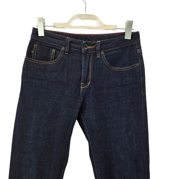 Raleigh Denim x Kate Spade Jeans Womens 26 Dare Straight Leg Mid Rise Dark Wash - Picture 3 of 16